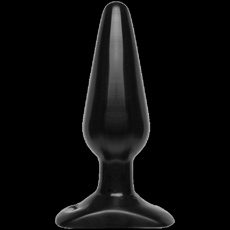 Анальная пробка Doc Johnson Smooth Classic Medium Черная