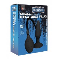Расширяющий анальный плаг Dreamtoys Menzstuff Small Inflatable Plug Чёрный