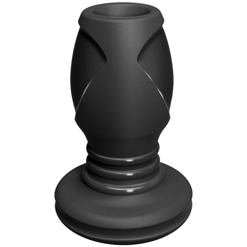 Анальный туннель Doc Johnson Platinum Premium Silicone — The Stretch — Small — Black Анальный туннель Doc Johnson Platinum Premium Silicone — The Stretch — Small — Black