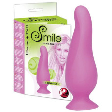 Анальная пробка Sweet Smile Hopper Розовая