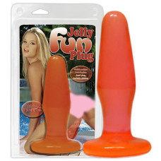 Анальна пробка You2Toys Jelly Fun Plug Помаранчева