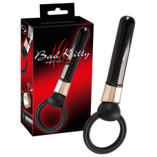 Эрекционное кольцо Bad Kitty Cock Ring & Bulle Черный