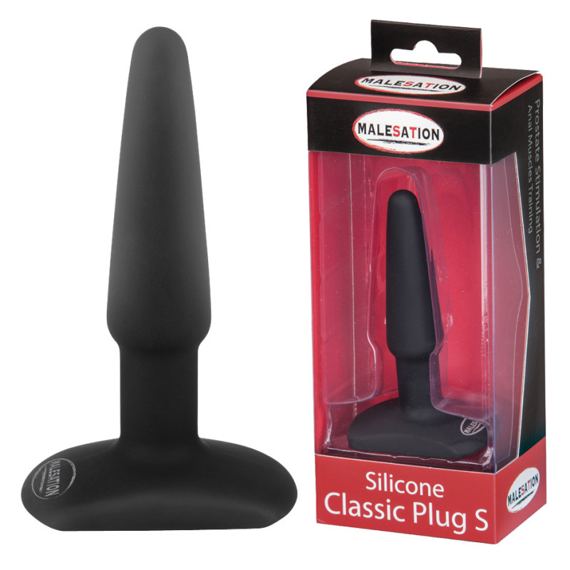 Анальний корок StRubber MALESATION Silicone Classic Plug S Анальний корок StRubber MALESATION Silicone Classic Plug S