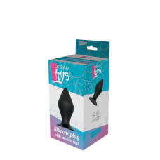 Анальна пробка Dreamtoys Plug With Suction Cup Чорна M