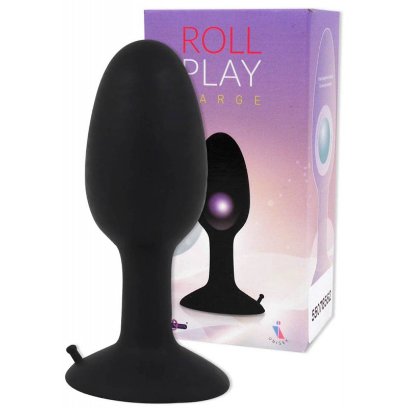 Анальна пробка Seven Creations ROLL PLAY LARGE Анальна пробка Seven Creations ROLL PLAY LARGE