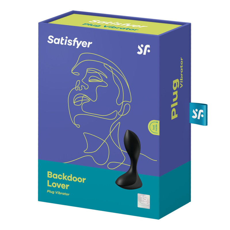 Анальная вибропробка Satisfyer Backdoor Lover Black Анальная вибропробка Satisfyer Backdoor Lover Black