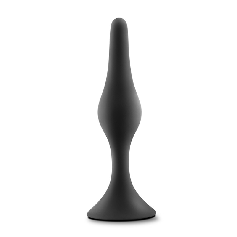 Анальный стимулятор Blush Luxe Beginner Plug Medium Черный Анальный стимулятор Blush Luxe Beginner Plug Medium Черный