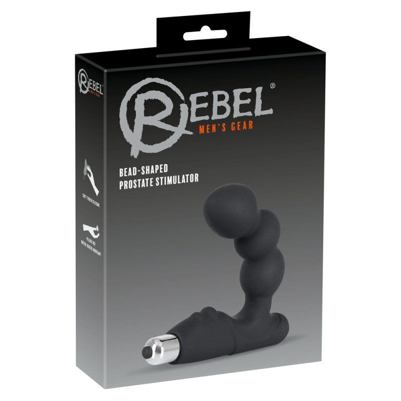 Массажер простаты Rebel Prostate Stimulator Черный Массажер простаты Rebel Prostate Stimulator Черный