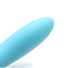 Анальний вібратор KisToy Klein Блакитний з кінчиком, що надується.