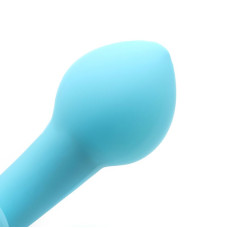 Анальний вібратор KisToy Klein Блакитний з кінчиком, що надується.