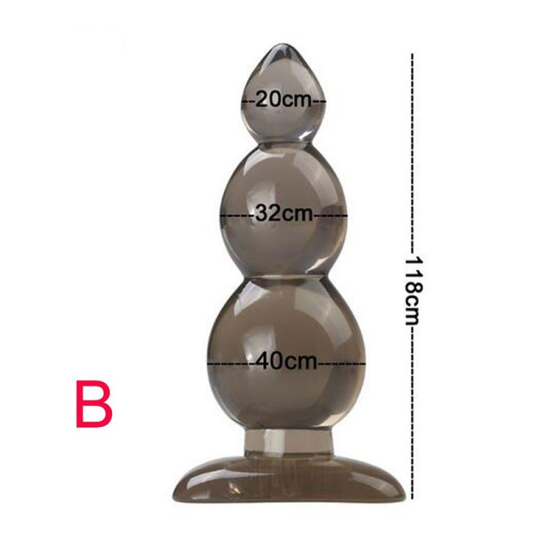 Анальний затор Leten Bubble Plug (40х106) Анальний затор Leten Bubble Plug (40х106)