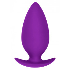 Анальная пробка Toy Joy Bubble Butt Player Expert 10,5х4,5 см Фиолетовая