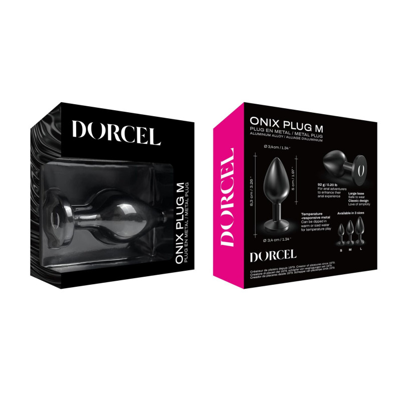 Анальна пробка Dorcel ONIX PLUG M Анальна пробка Dorcel ONIX PLUG M