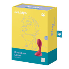 Анальная вибропробка Satisfyer Backdoor Lover Красная