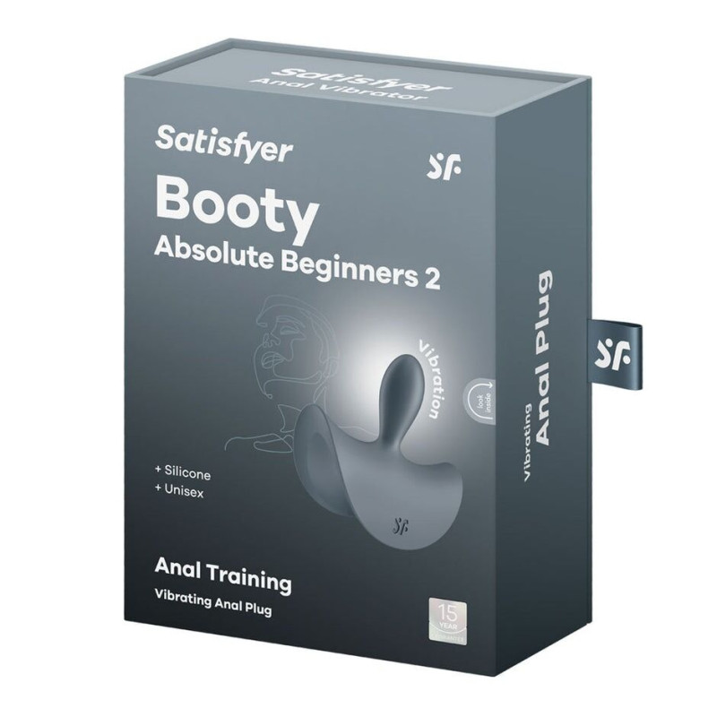 Анальна вібропробка Satisfyer Booty Absolute Beginners 2, для початківців, ввідна частина 3,5 см Анальна вібропробка Satisfyer Booty Absolute Beginners 2, для початківців, ввідна частина 3,5 см