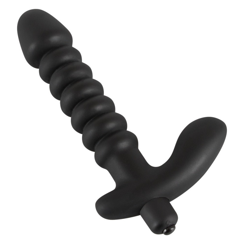 Анальный вибратор Black Velvets Vibrating Vibrator Черный Анальный вибратор Black Velvets Vibrating Vibrator Черный