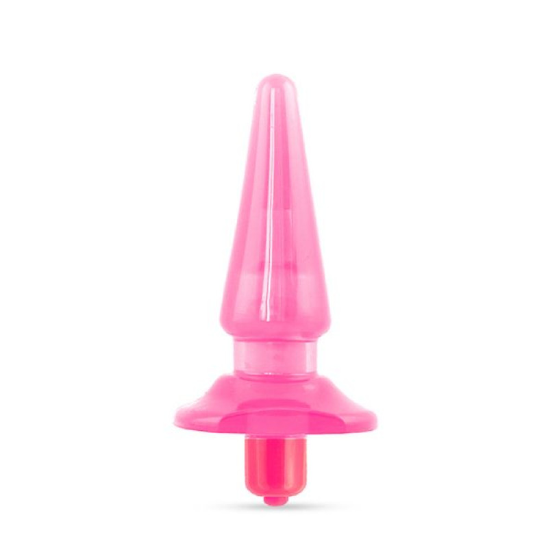 Анальна пробка із вібрацією Blush B Yours Basic Vibra Plug Рожева Анальна пробка із вібрацією Blush B Yours Basic Vibra Plug Рожева