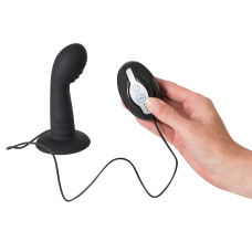 Анальна пробка You2Toys Vibrating Silicone Plug Чорна