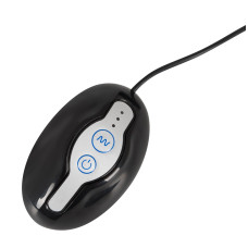 Анальна пробка You2Toys Vibrating Silicone Plug Чорна