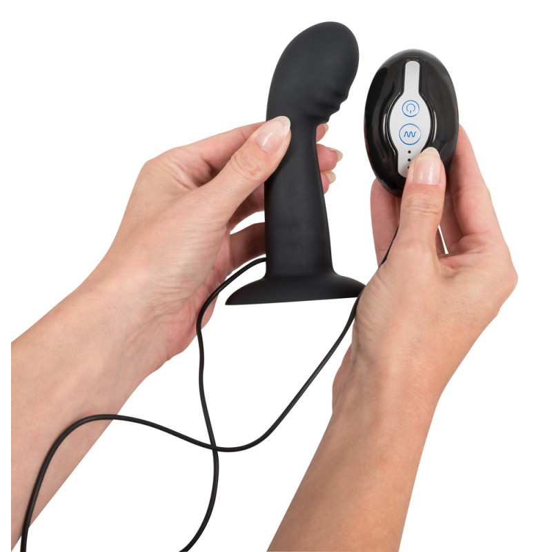 Анальна пробка You2Toys Vibrating Silicone Plug Чорна Анальна пробка You2Toys Vibrating Silicone Plug Чорна