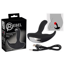 Массажер простаты Rebel Rechargeable Knocking Pl Черный