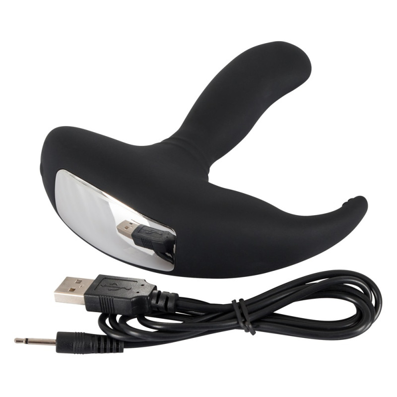 Масажер простати Rebel Rechargeable Knocking Pl Чорний Масажер простати Rebel Rechargeable Knocking Pl Чорний