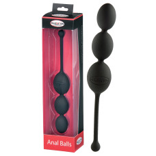 Анальный стимулятор StRubber MALESATION Anal Balls Черный