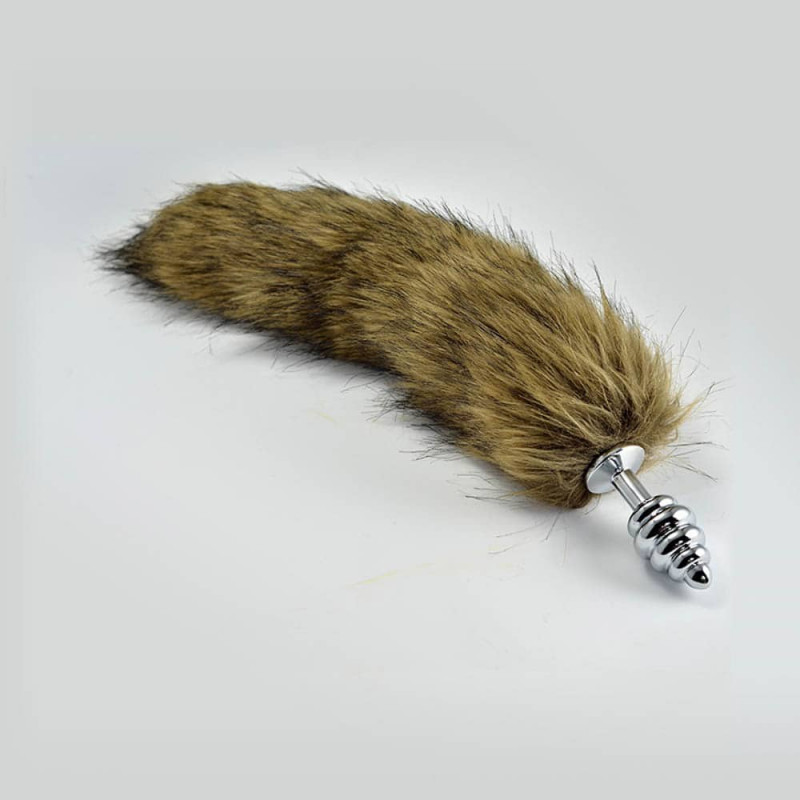 Анальна пробка с хвостом LoveToy Metal Anal Tail-Small LVTOY211 Анальна пробка с хвостом LoveToy Metal Anal Tail-Small LVTOY211