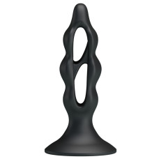 Стимулятор простаты LyBaile Silicone Butt Plug tension Exerciser Черный LK0201