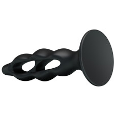 Стимулятор простаты LyBaile Silicone Butt Plug tension Exerciser Черный LK0201