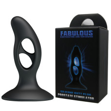 Стимулятор простаты LyBaile Silicone Butt Plug tension Exerciser Черный LK0204