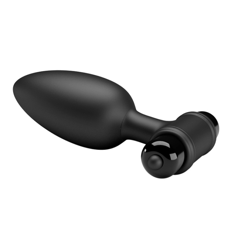 Анальная пробка Pretty Love Vibra Butt Plug II Black