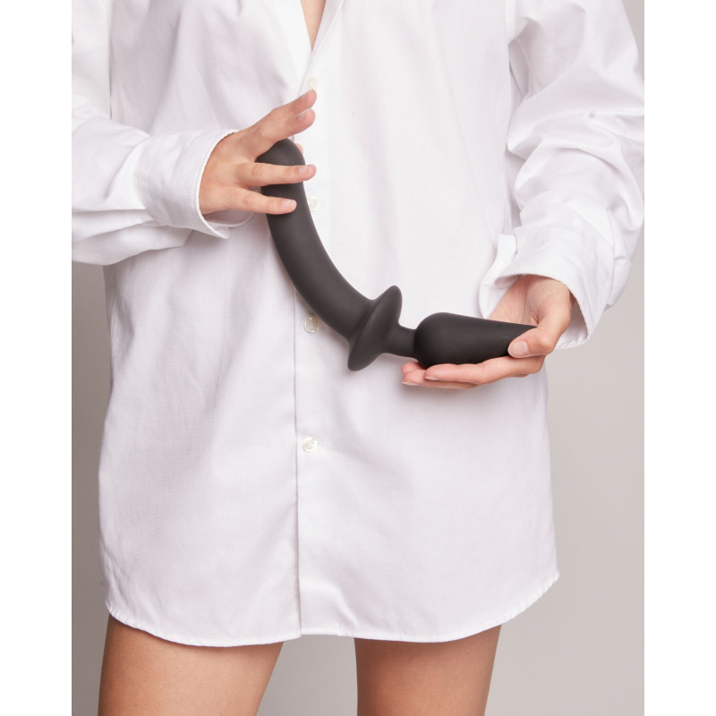 Анальна пробка з дилдо 2в1 Strap-On-Me SWITCH PLUG-IN DILDO Black S, діаметр 3,3/2,9 см Анальна пробка з дилдо 2в1 Strap-On-Me SWITCH PLUG-IN DILDO Black S, діаметр 3,3/2,9 см