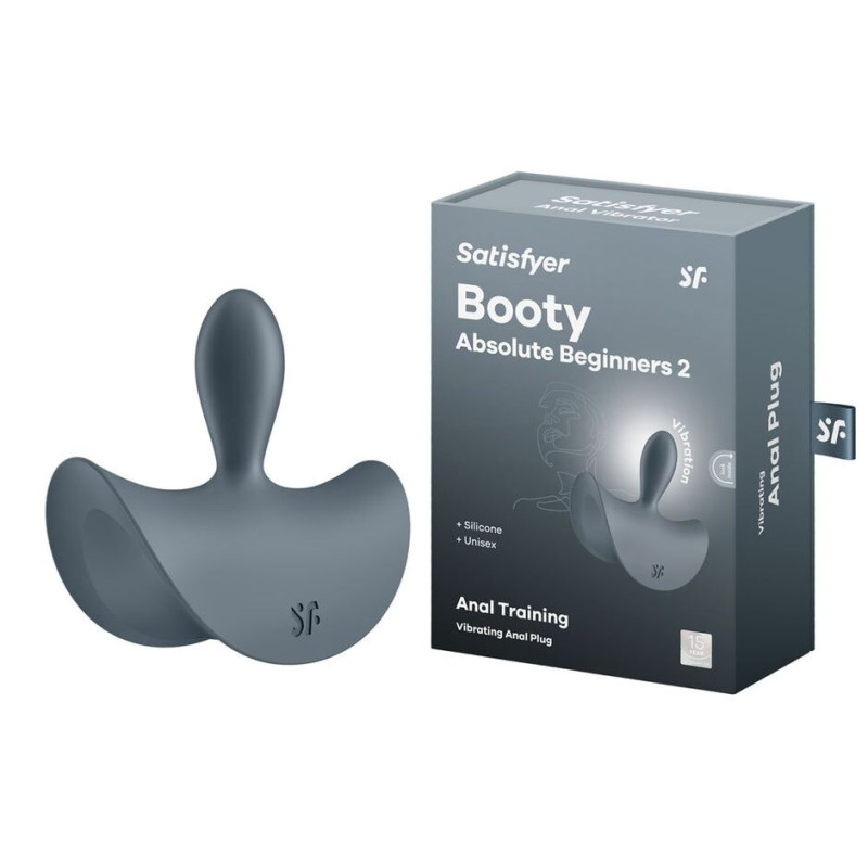 Анальна вібропробка Satisfyer Booty Absolute Beginners 2, для початківців, ввідна частина 3,5 см Анальна вібропробка Satisfyer Booty Absolute Beginners 2, для початківців, ввідна частина 3,5 см