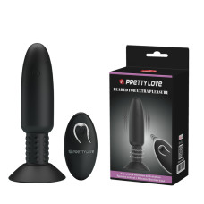 Анальная пробка Pretty Love Beaded for xtra pleasure Plug Черная