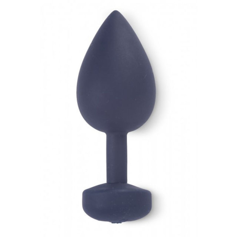 Большая дизайнерская анальная пробка с вибрацией Fun Toys Gplug Синяя Большая дизайнерская анальная пробка с вибрацией Fun Toys Gplug Синяя