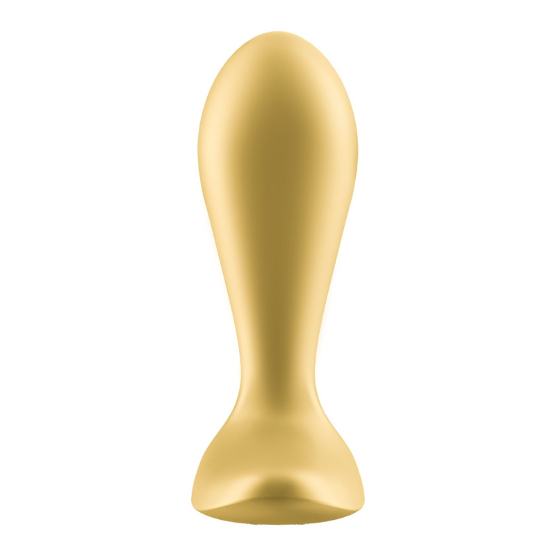 Анальна смарт-пробка з вібрацією Satisfyer Intensity Plug Gold Анальна смарт-пробка з вібрацією Satisfyer Intensity Plug Gold