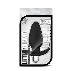 Анальна пробка Blush Luxe Little Thumper Чорна