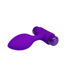 Анальна пробка Pretty Love Vibra Butt Plug Purple