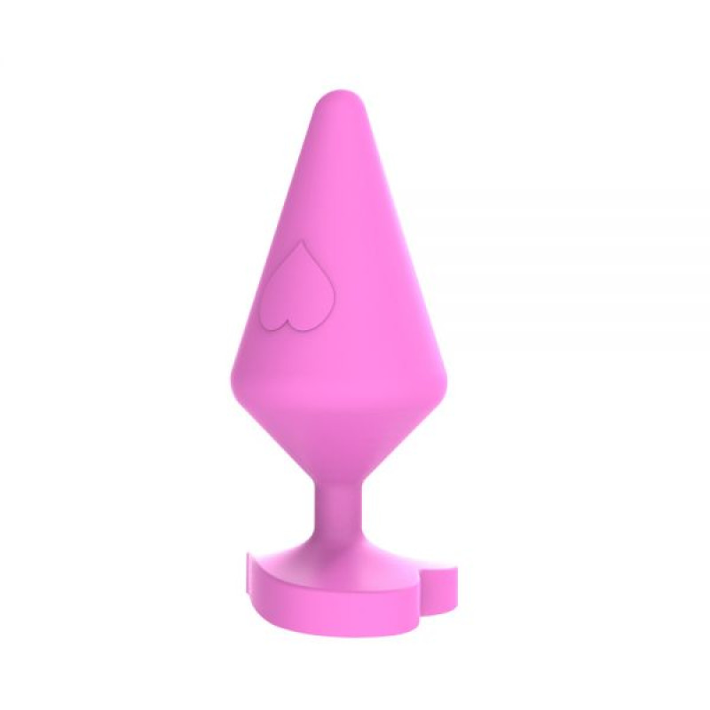 Анальная пробка Chisa Large Luv Heart Plug Розовая Анальная пробка Chisa Large Luv Heart Plug Розовая