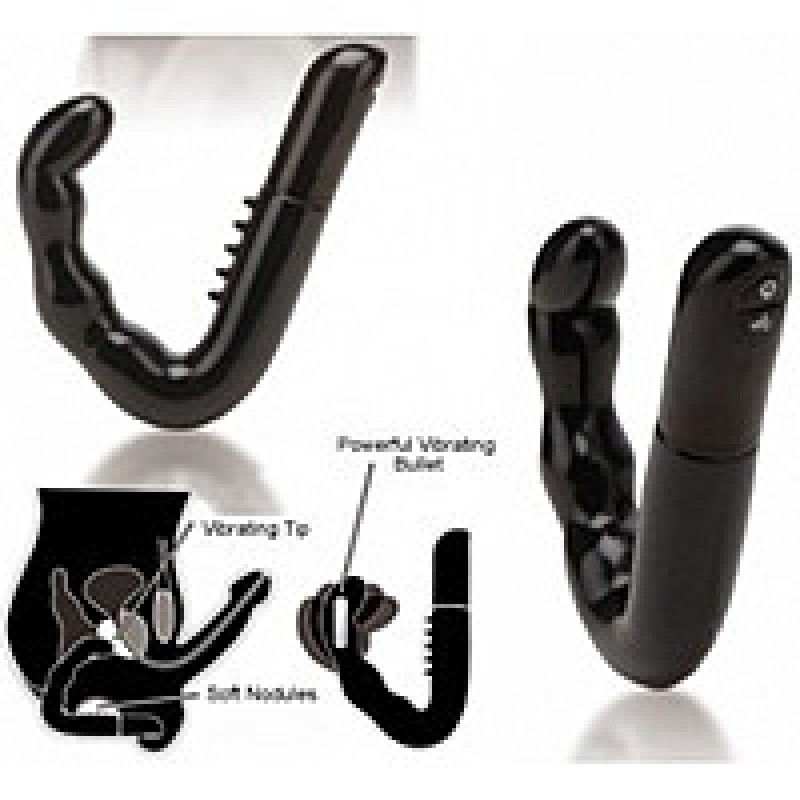 Вибромассажер простаты NMC Ebony Черный Вибромассажер простаты NMC Ebony Черный