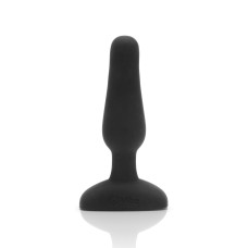 Анальна пробка з вібрацією та пультом B-Vibe Novice Plug, чорна