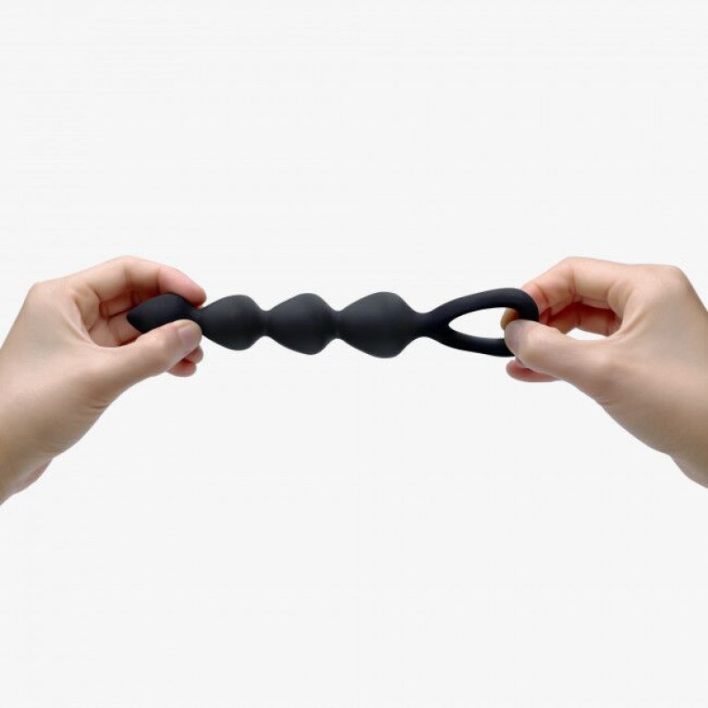 Анальний ланцюжок Love To Love BING BANG L - BLACK ONYX Анальний ланцюжок Love To Love BING BANG L - BLACK ONYX