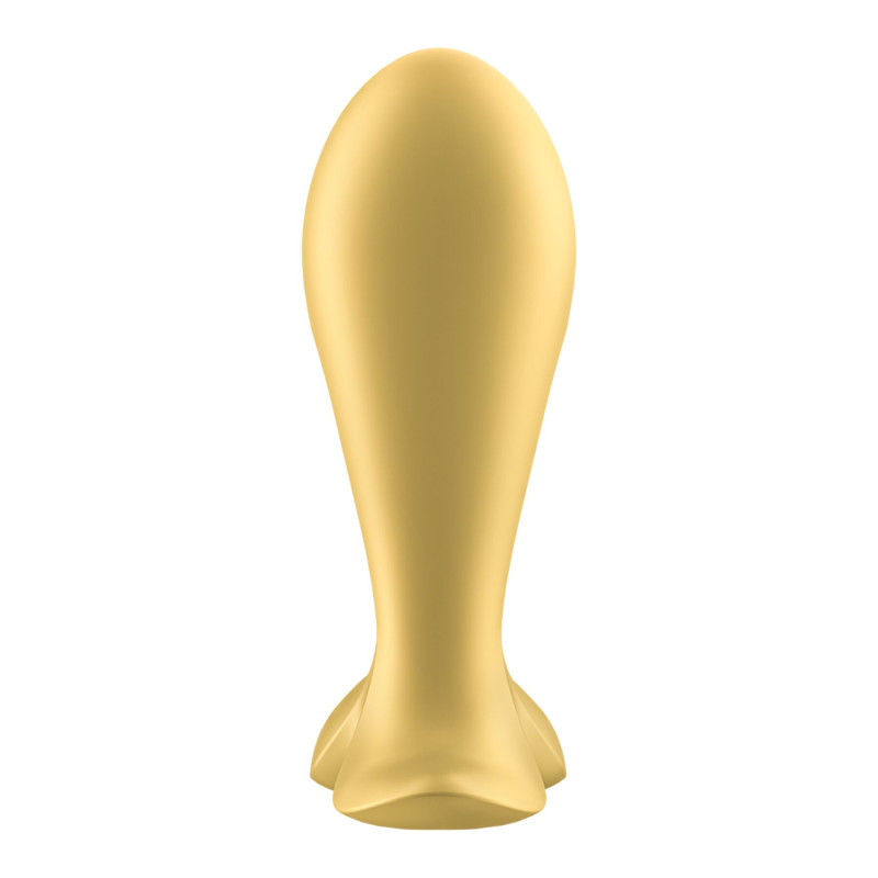 Анальна смарт-пробка з вібрацією Satisfyer Intensity Plug Gold Анальна смарт-пробка з вібрацією Satisfyer Intensity Plug Gold