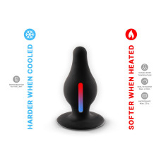 Анальная пробка SilexD (Model 2 size M), двухслойная, силикон+Silexpan