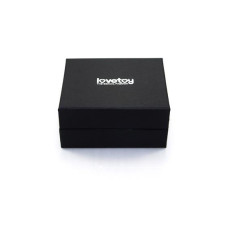 Анальная пробка LoveToy Heavy Metal Anal Plug Gold Rosebud Spiral Black