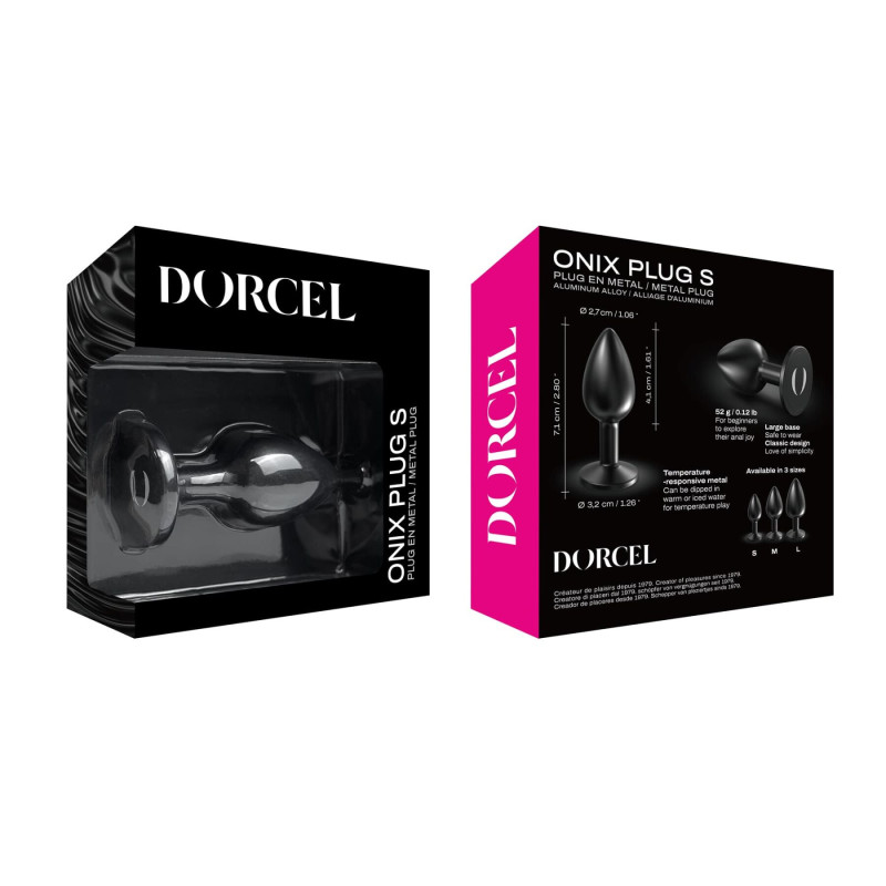 Анальная пробка Dorcel ONIX PLUG S Анальная пробка Dorcel ONIX PLUG S