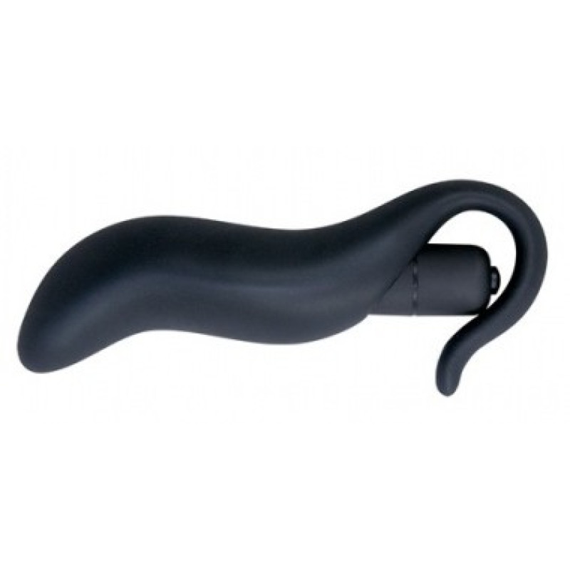 Анальная пробка Black Velvets Plug & Vibration Черная