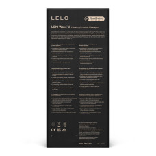 Массажер простаты LELO Loki Wave 2 Base Blue, 2 мотора, манящее движение + вибрация