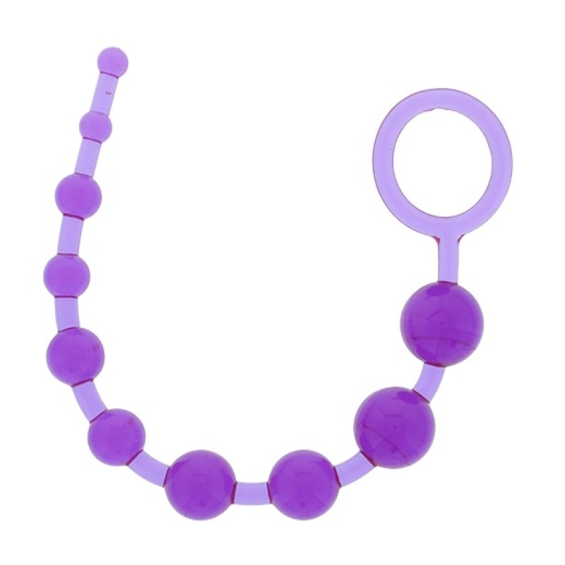 Анальная цепочка Dreamtoys Pleasure Beads Anal Rod Фиолетовая Анальная цепочка Dreamtoys Pleasure Beads Anal Rod Фиолетовая